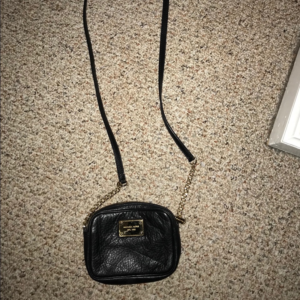 Michael Kors Black leather Crossbody